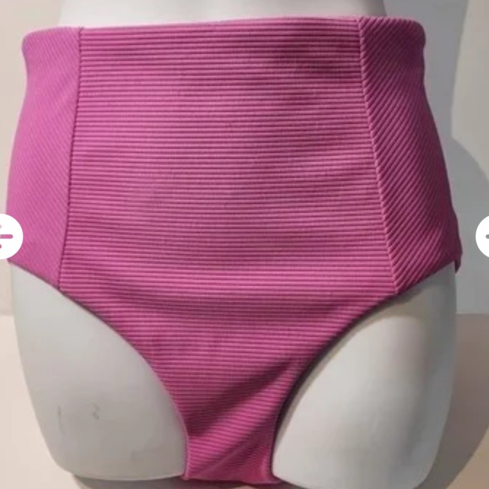 NWT Calia High-Waisted Pink Bikini Bottom